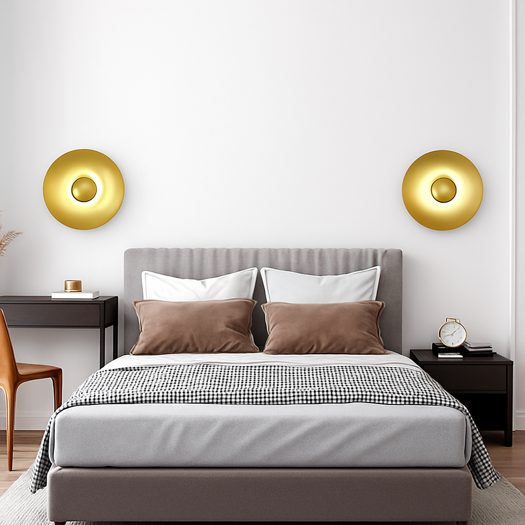 applique murale ronde décorative pour intérieur moderne - vue 4 sur 11