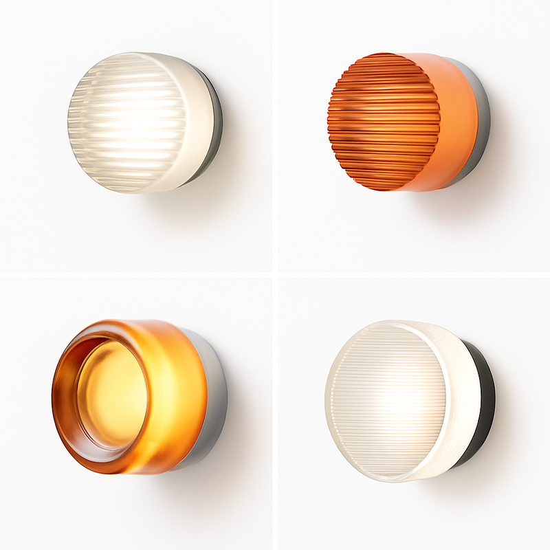 TRIO Leuchten Louis Applique murale, LED aluminium brossé - 223310105 TRIO Leuchten Louis Applique murale, LED aluminium brossé - 223310105