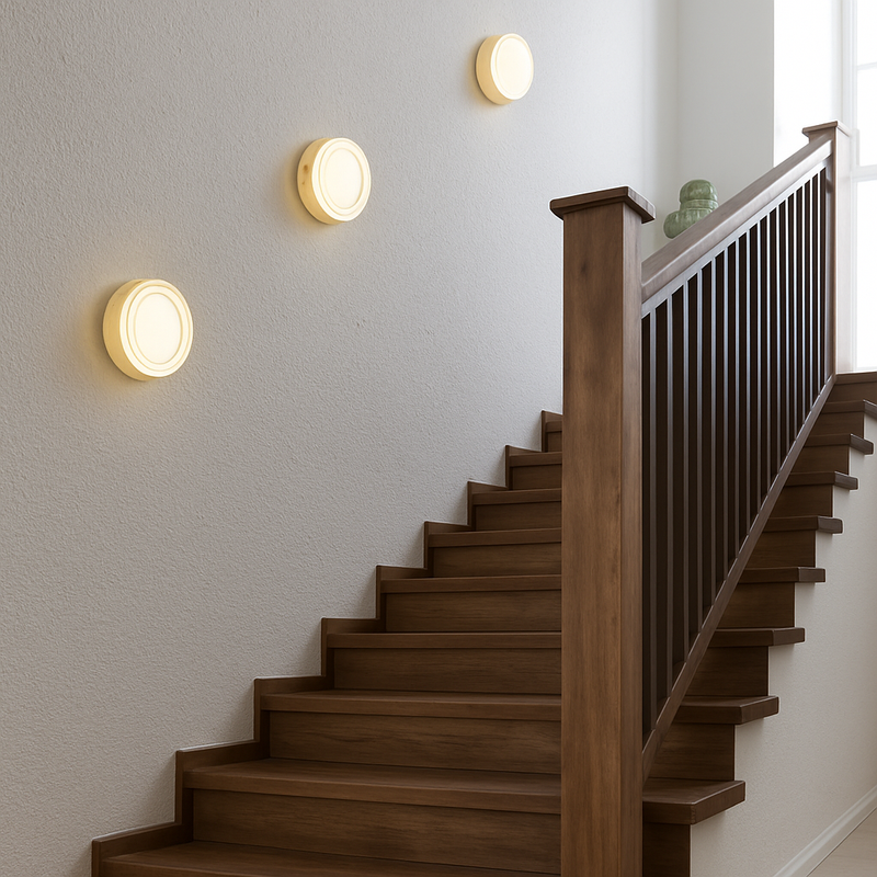 Applique murale ronde moderne LED salon allée couloir chambre salle de bains décoration de la maison éclairage intérieur