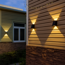applique murale solaire pour jardin éclairage extérieur décoratif