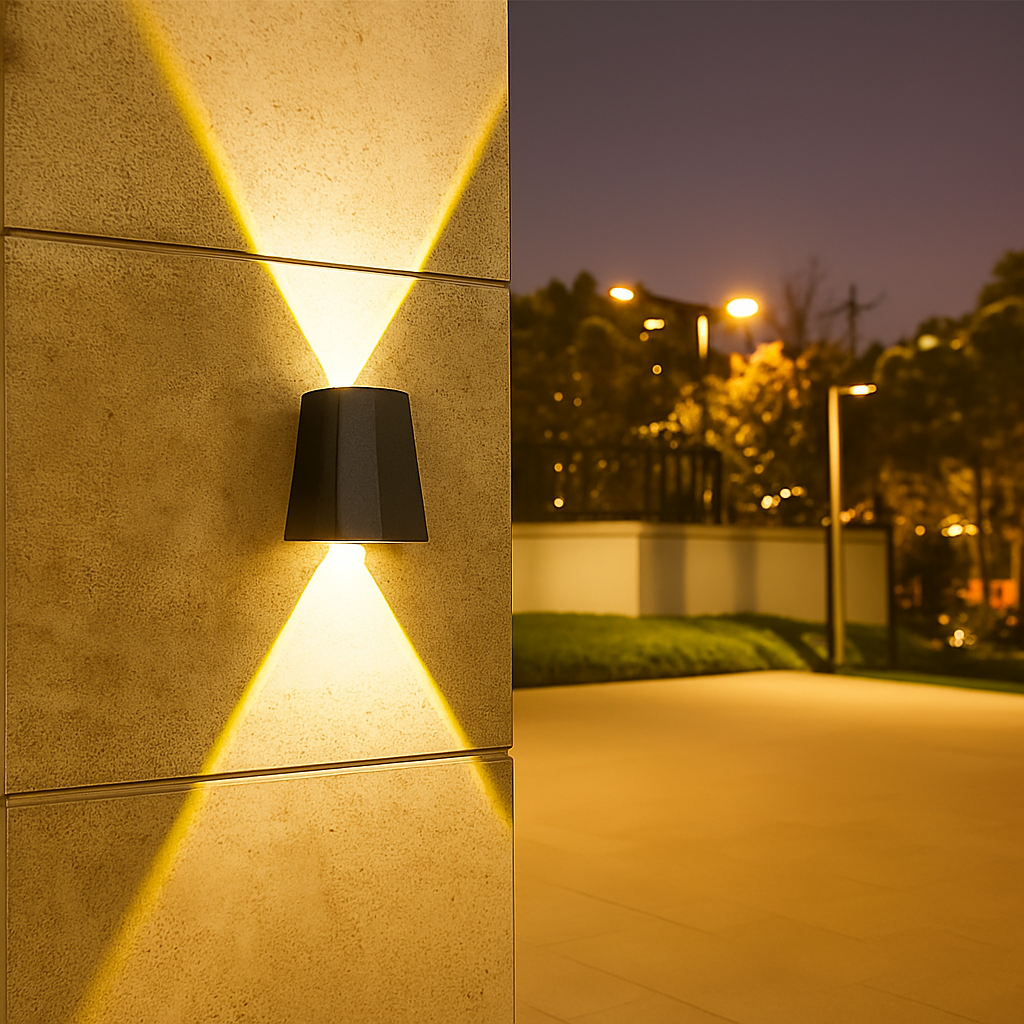 applique murale solaire pour jardin éclairage extérieur décoratif - vue 6 sur 11