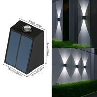 applique murale solaire pour jardin éclairage extérieur décoratif