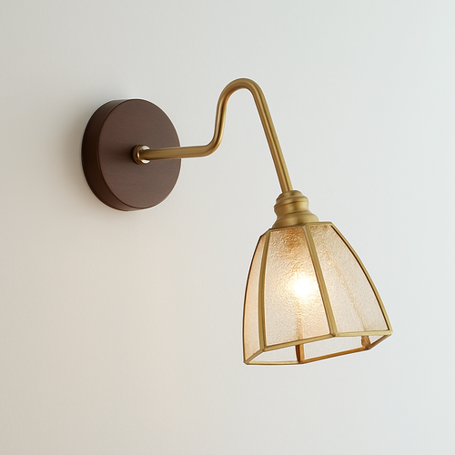 applique murale vintage avec chaîne et base en bois - vue 10 sur 23