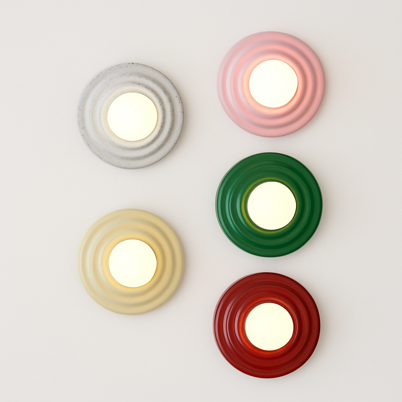 applique murale vintage en résine style japonais led g4