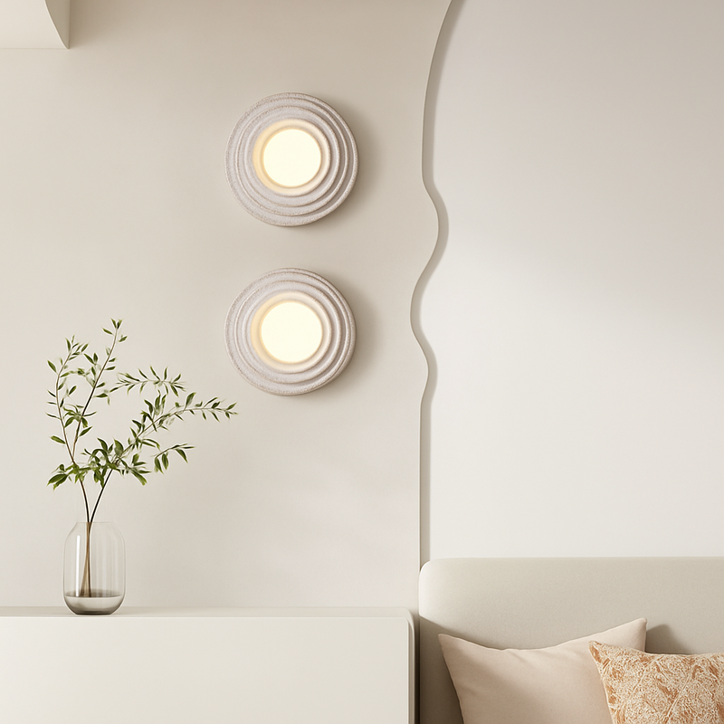 applique murale vintage en résine style japonais led g4