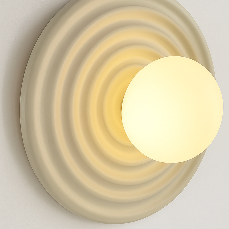 applique murale vintage en résine style japonais led g4