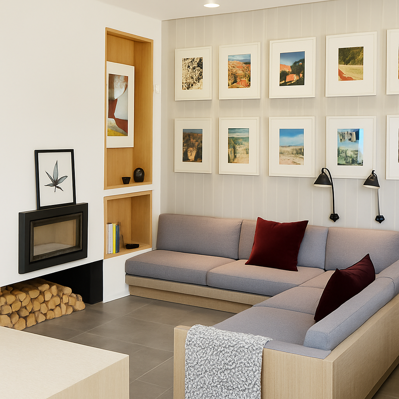 applique vintage en métal avec luminaires rotatifs