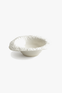 Assiette bol ceramique texture roche style chapeau champignon