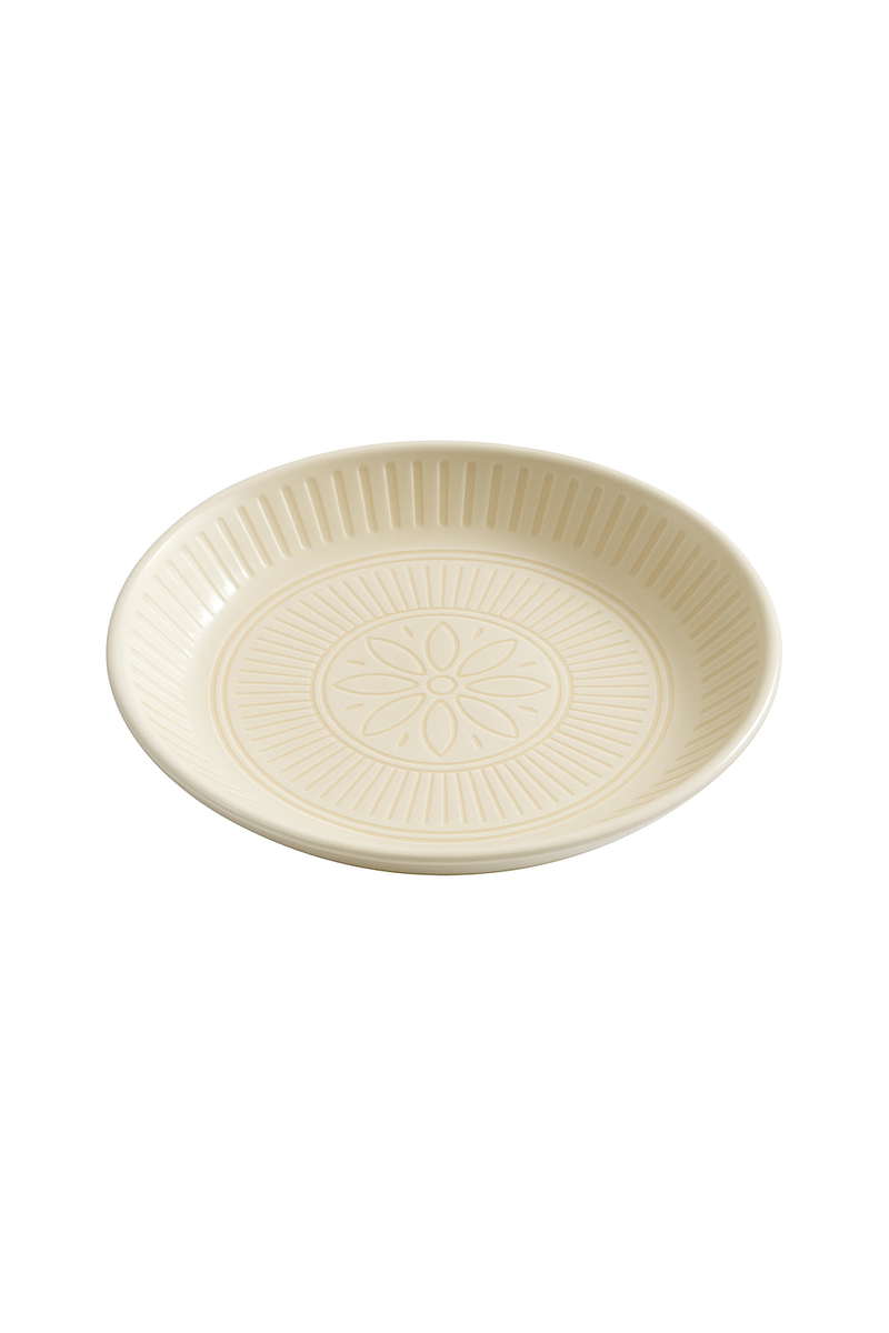 Assiette ceramique relief style japonais retro premium