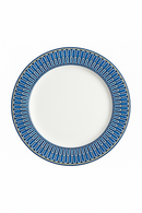 Assiette ceramique style europeen motif blue seal luxe