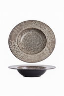 Assiette creuse ceramique style chapeau paille japonais kawaii