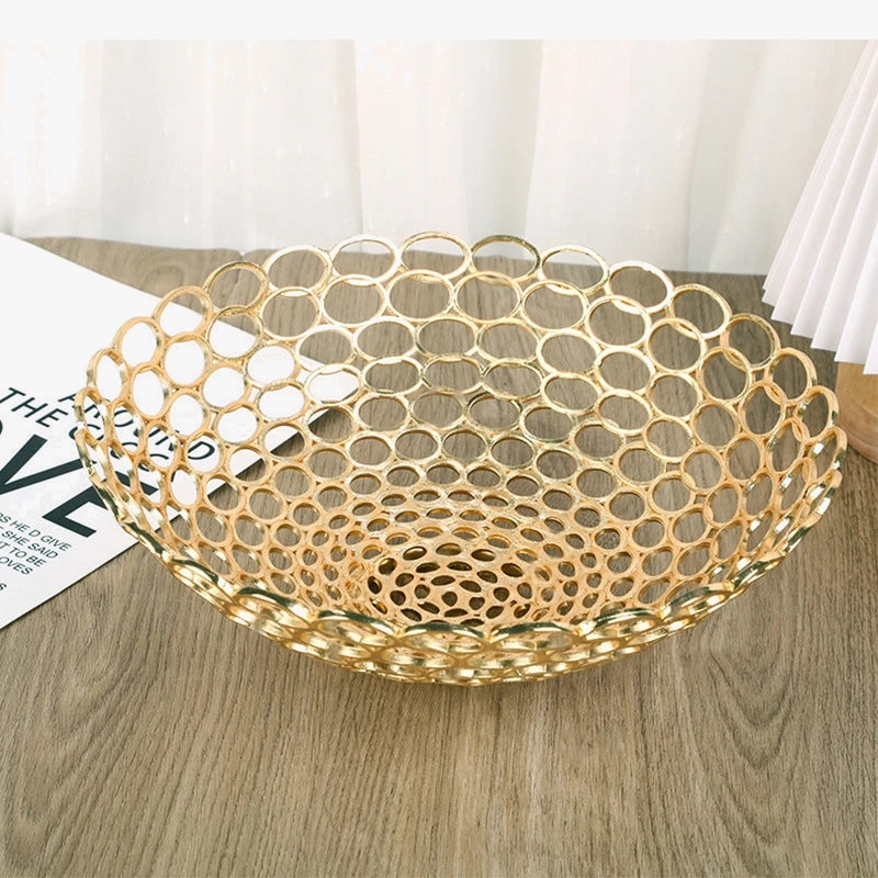 HEALLILY 1ensemble Set De Plateaux Dorés Avec Support Et Cuillères Ronds Élégants Pour De Table Plateau à Gâteaux Et Fruits Décoration Maison Pour Thé Et Desserts