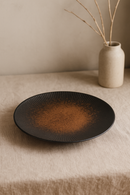 Assiette plate ceramique style japonais retro pates