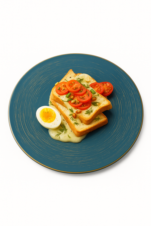 Assiette plate en céramique style rétro bordure élégante