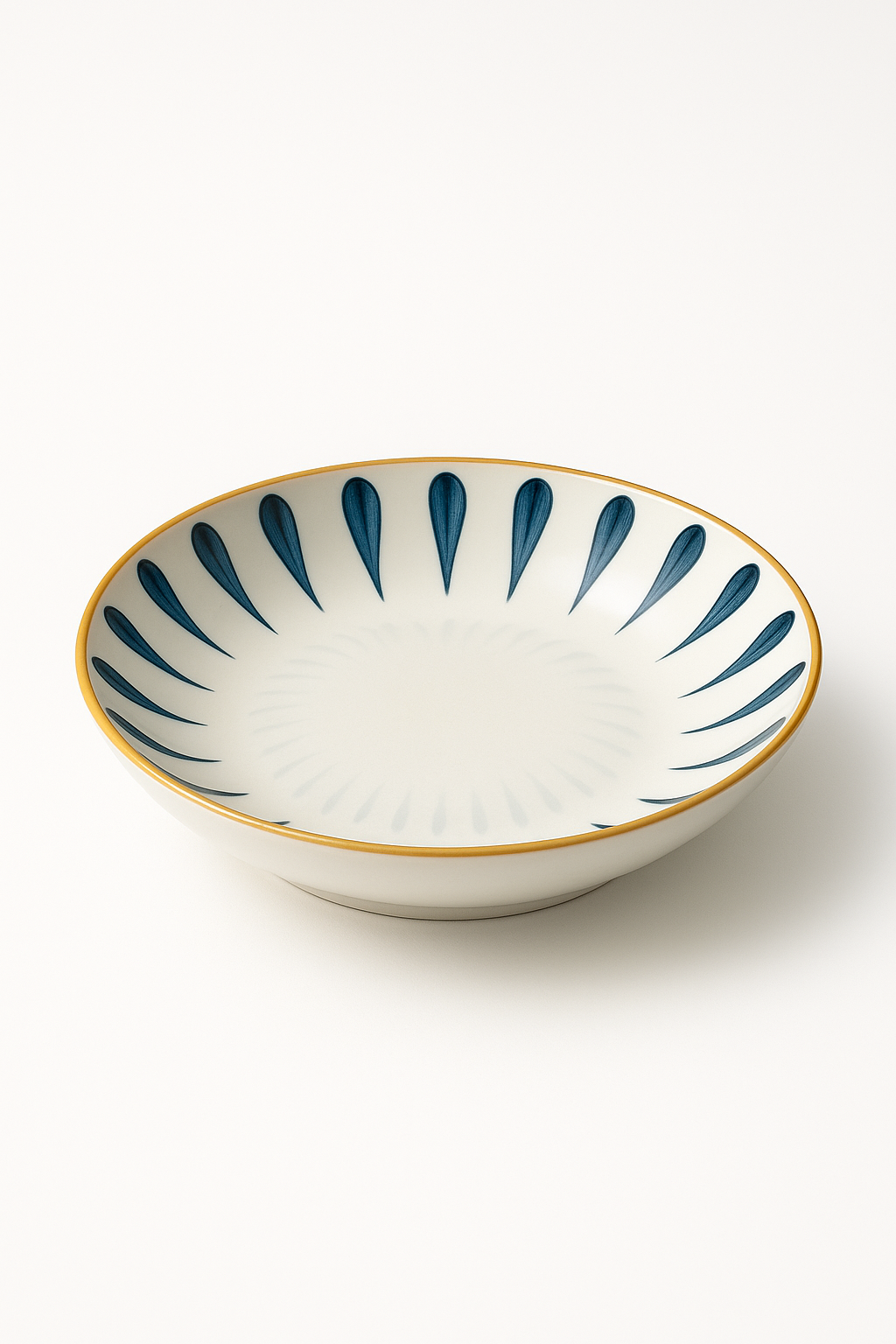 Assiette porcelaine japonaise profonde 18 cm pour soupe - vue 2 sur 2