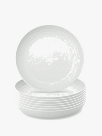 Assiettes dessert reutilisables micro ondes lave vaisselle