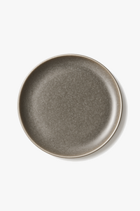 Assiettes inox style industriel rétro plateaux repas café