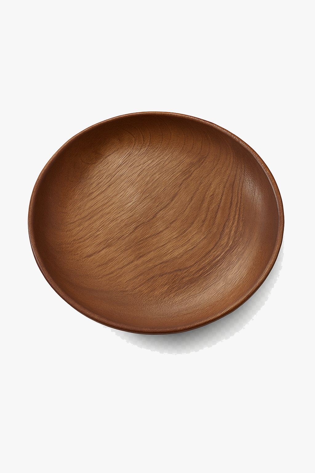 Assiettes plates bois artisanales style rustique service table