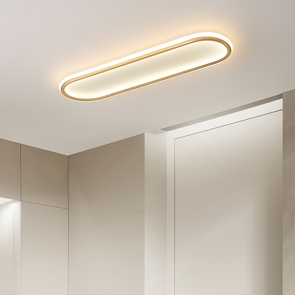 Bande LED moderne plafonniers éclairage intérieur pour chambre robuste couloir porche salon lampes maison Lustre décorer - vue 4 sur 20