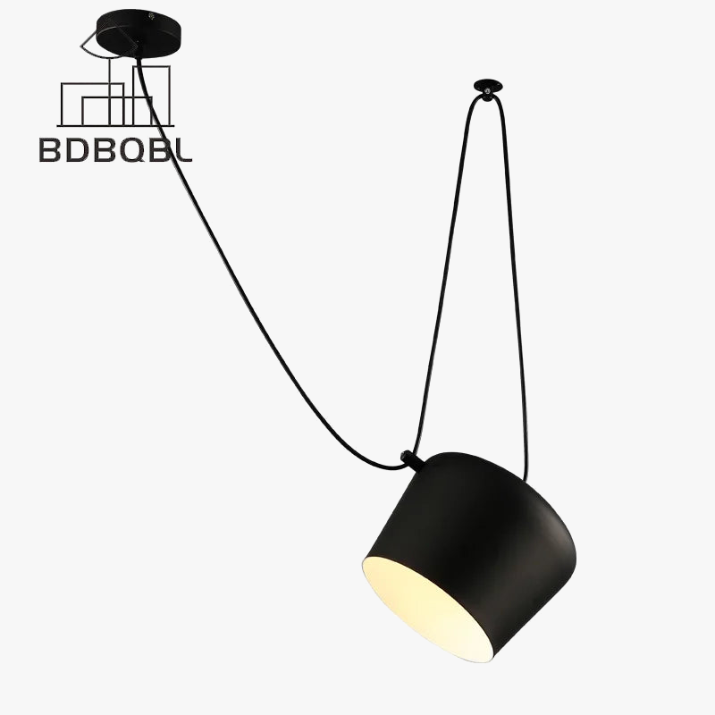 bdbqbl suspension led petit tambour pour restaurant et magasin