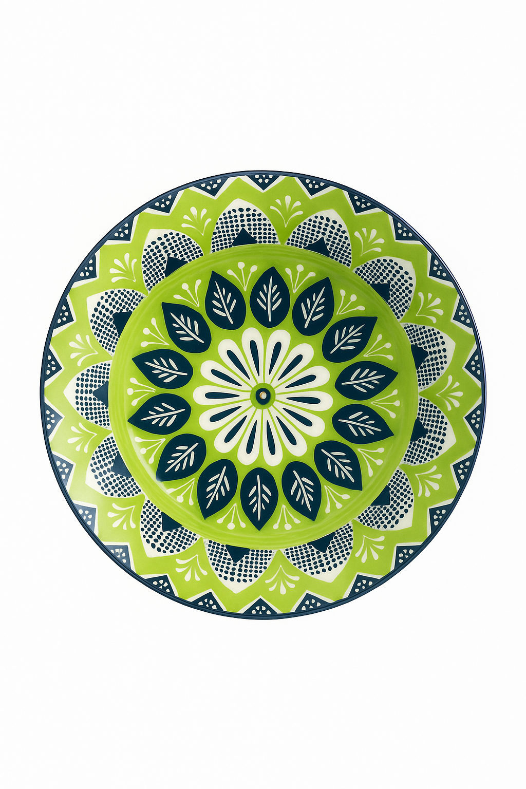 Bol céramique bohème motifs 20 cm soupe ramen - vue 2 sur 2