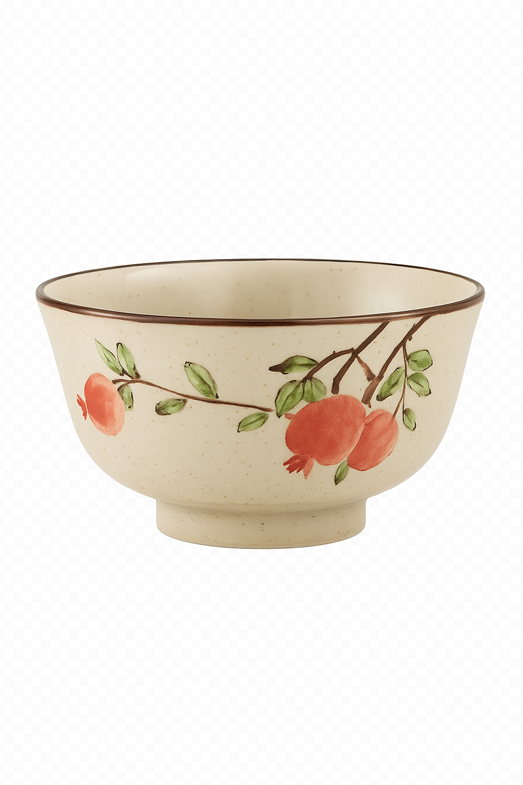 Bol ceramique retro style idyllique pour riz soupe
