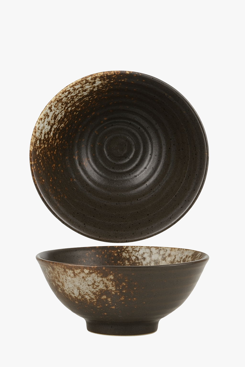 bol en céramique forme corne style japonais créatif