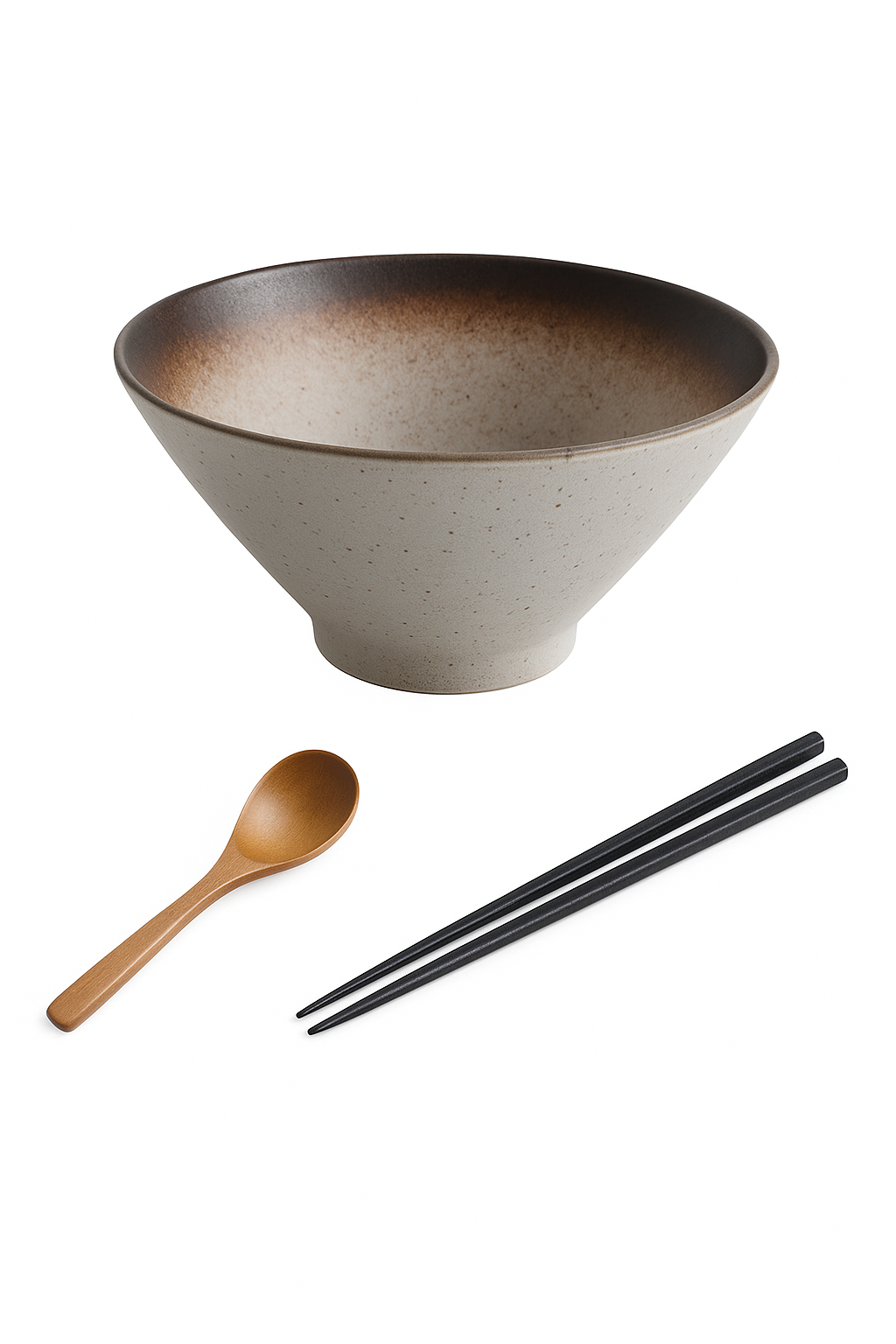 Bol ramen ceramique style japonais motifs traditionnels maison - vue 2 sur 2