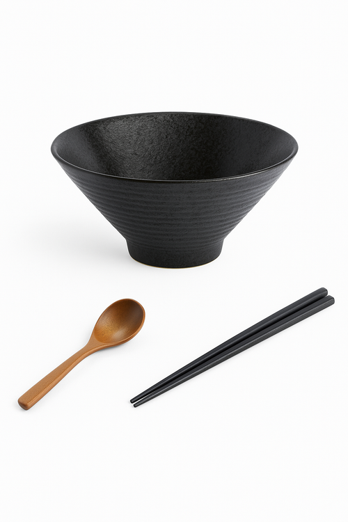 bol ramen en céramique style japonais motifs traditionnels
