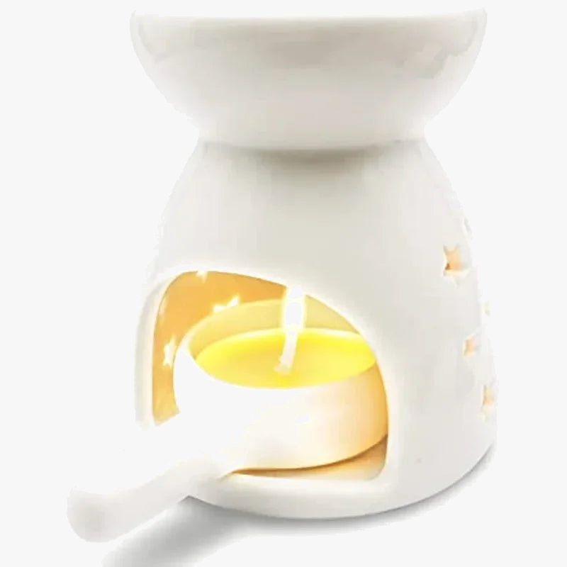 bougeoir en céramique pour bougie parfumée décoration intérieure élégante