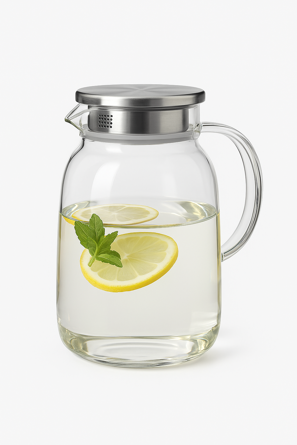Bouilloire verre borosilicate grande capacité résistante chaleur