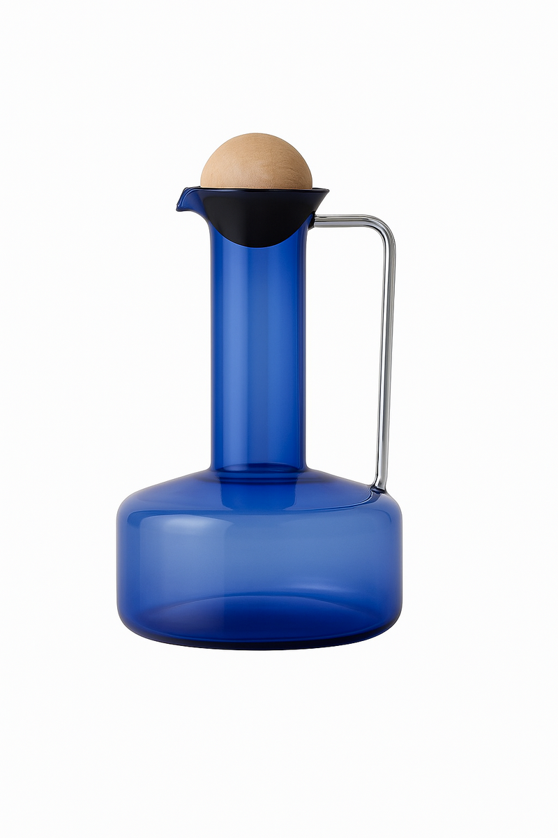 Bouilloire verre nordique 1500ml avec tasses maison