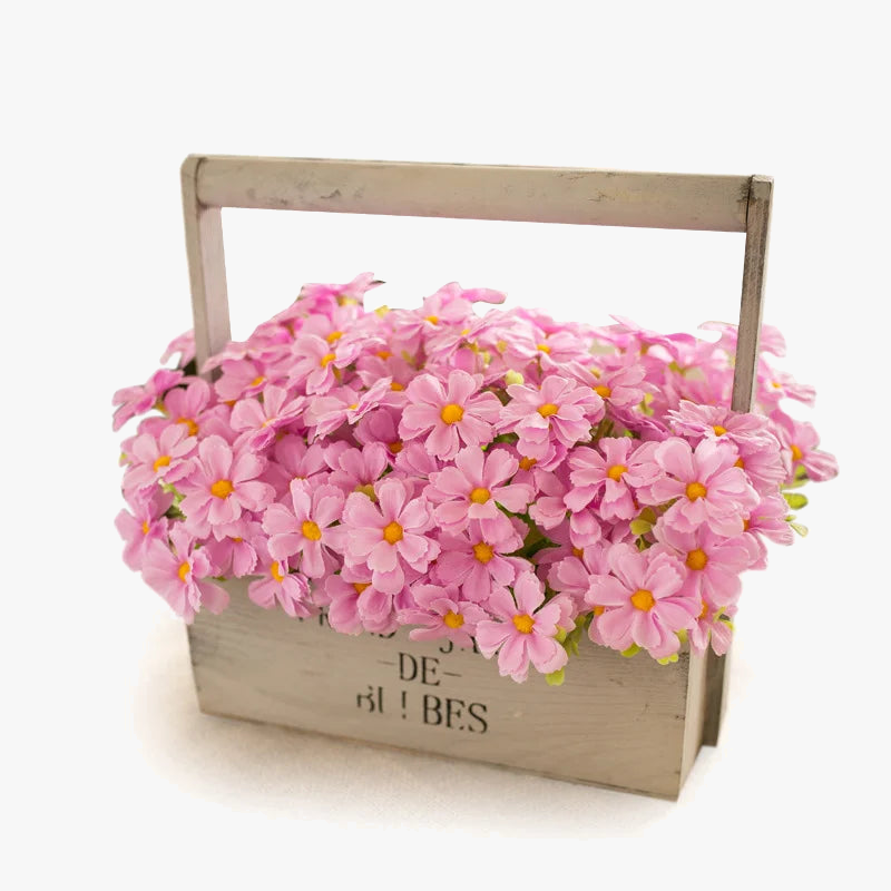 bouquet de fleurs artificielles marguerite pour décoration automnale