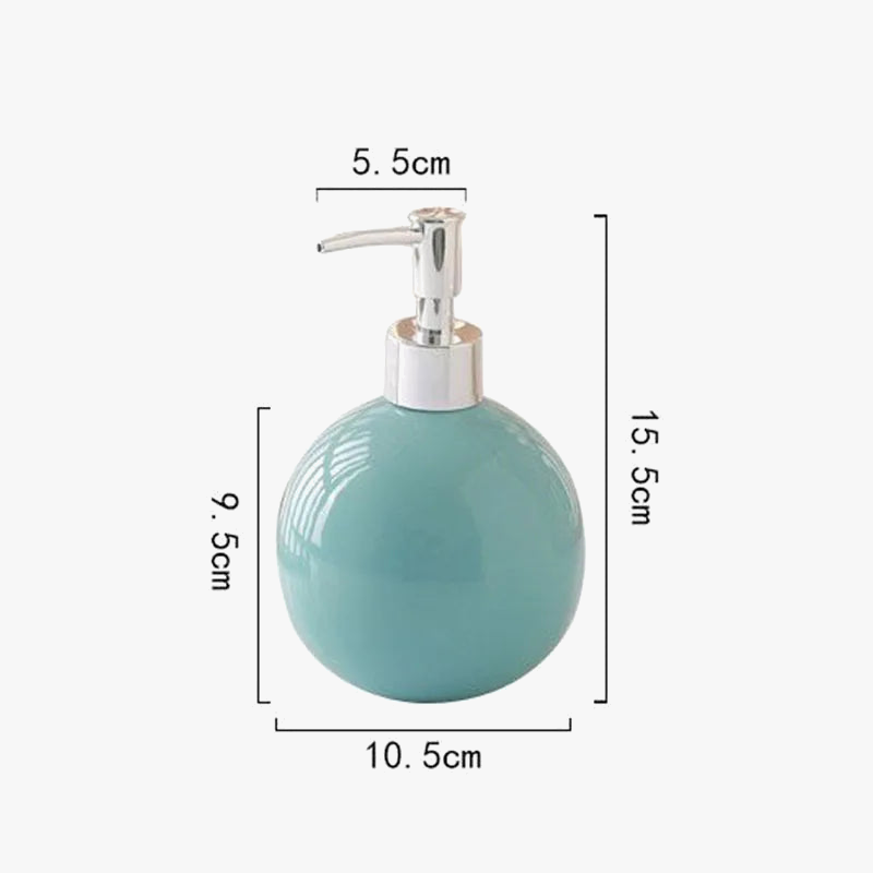 bouteille de gel douche et savon pour les mains accessoires de salle de bain