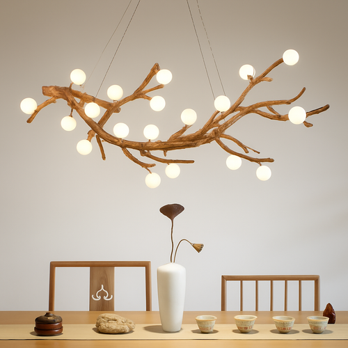 Branches minimalistes modernes Led lustres pour salon Restaurant salle hôtel hall Tables basses décoration de la maison luminaire