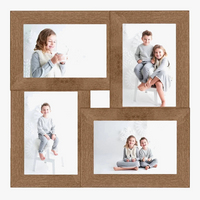 cadre photo carré pour collage familial et décoration