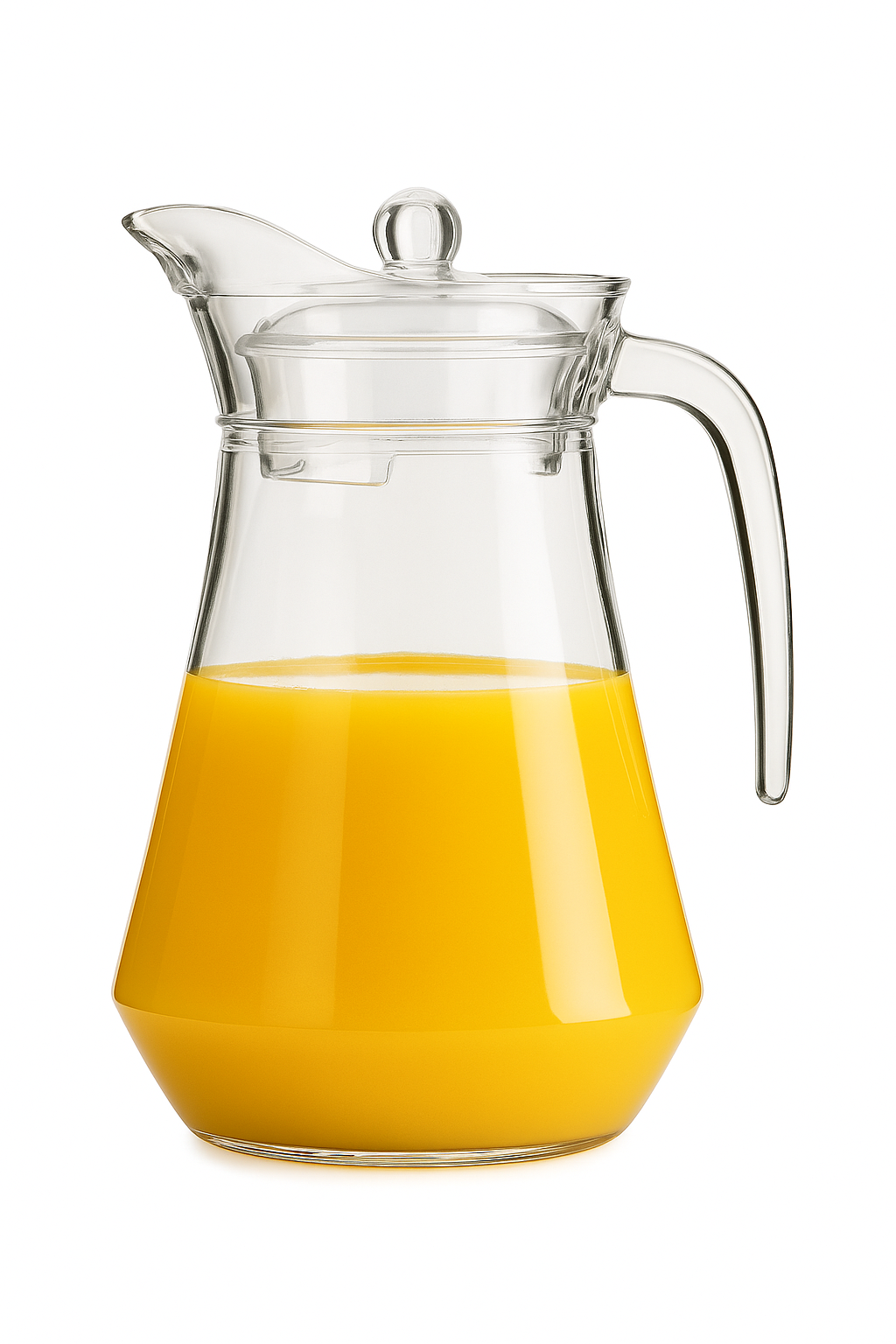 Carafe en verre 14l avec poignée et couvercle
