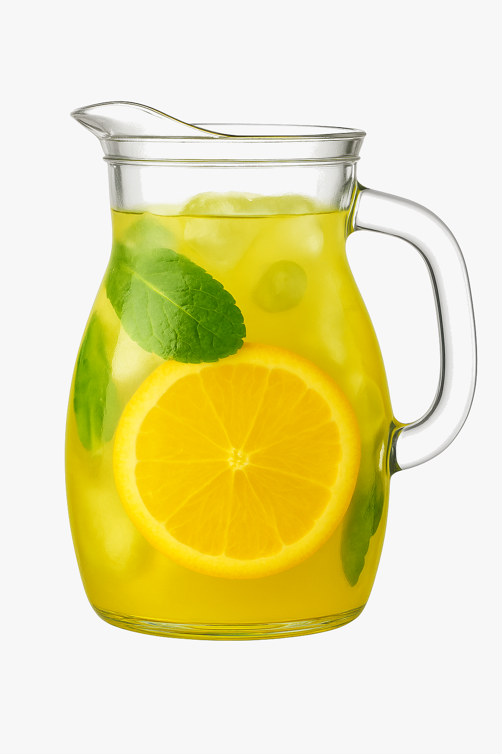 Carafe verre avec poignée 500 ml style moderne