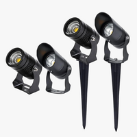 éclairage de jardin led étanche à piquet pour allée extérieure