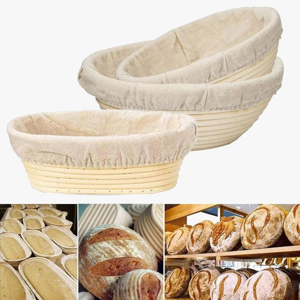 corbeille à pain en rotin panier pour cuisson et fermentation