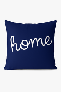 coussin bleu marine géométrique pour un style moderne