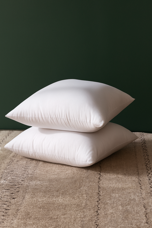 coussin classique 45x45cm en coton doux pour le confort - vue 4 sur 7