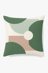 coussin motif plante verte housse de coussin décorative et confortable