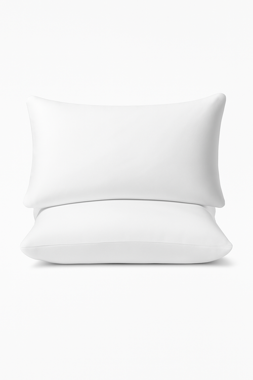 coussins décoratifs blancs moelleux 30x50cm 45x45cm 50x50cm