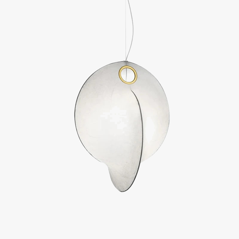 Créativité nordique soie Wabi Sabi Led lustre salle à manger barre lampe chambre Duplex Villa Loft décor à la maison escaliers suspension lumières