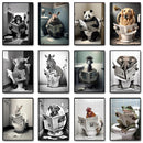 d-coration-murale-amusante-avec-animaux-lisant-le-journal-0.png