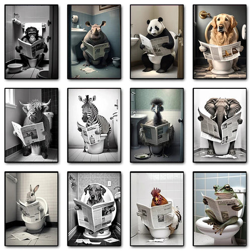 d-coration-murale-amusante-avec-animaux-lisant-le-journal-0.png