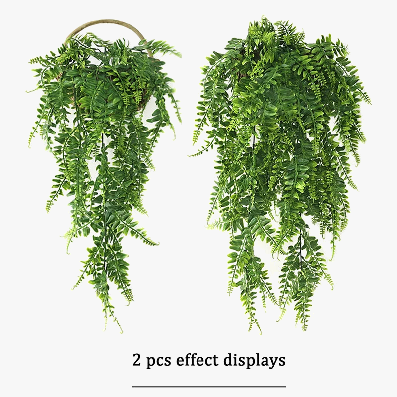 décoration murale en plante artificielle pour jardin et intérieur