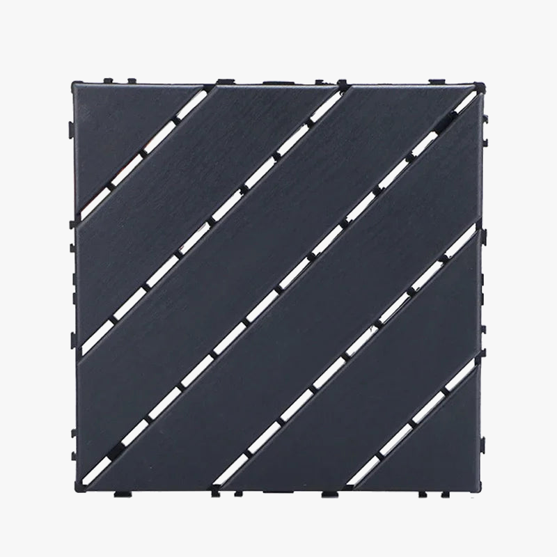 Dalle sol exterieur clipsable plastique impermeable 30x30cm