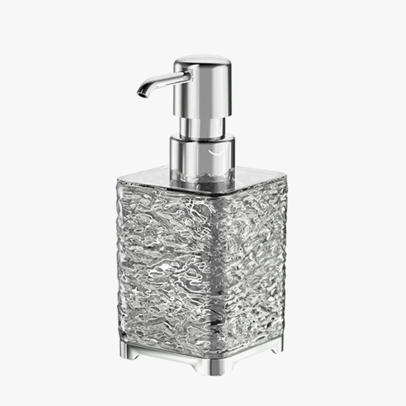 distributeur de savon rechargeable en acier inoxydable pour liquide